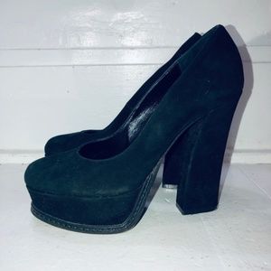 [MIMOSA] Chunky Heel Platform Shoes - Sz 7